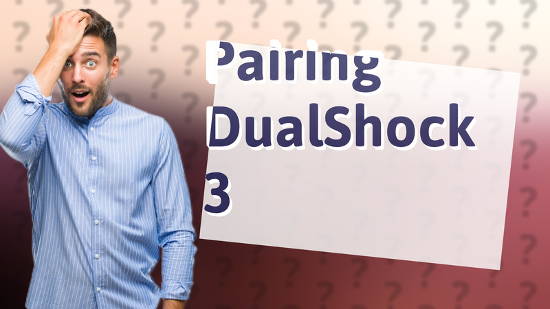 Pairing DualShock 3