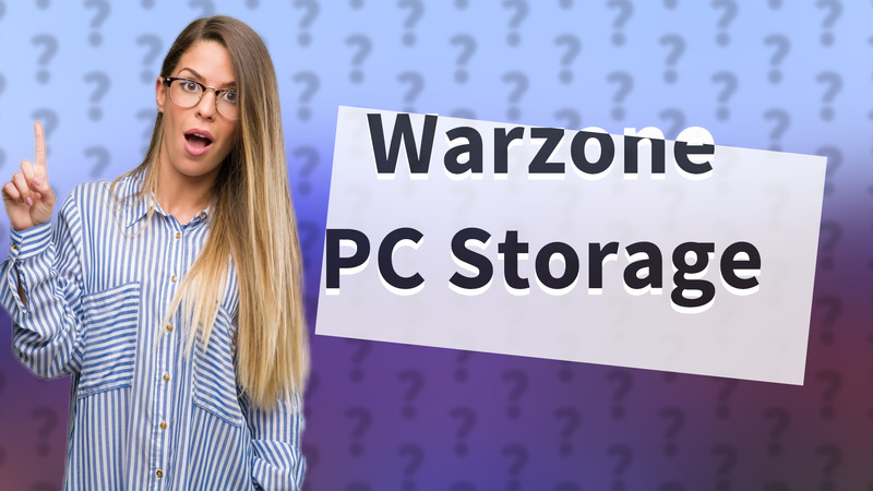Warzone PC Storage