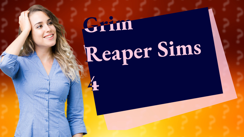 Grim Reaper Sims 4