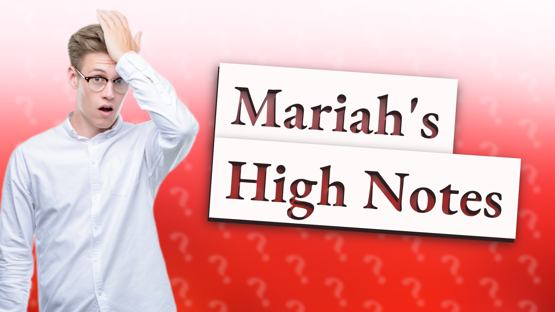 Mariah's High Notes