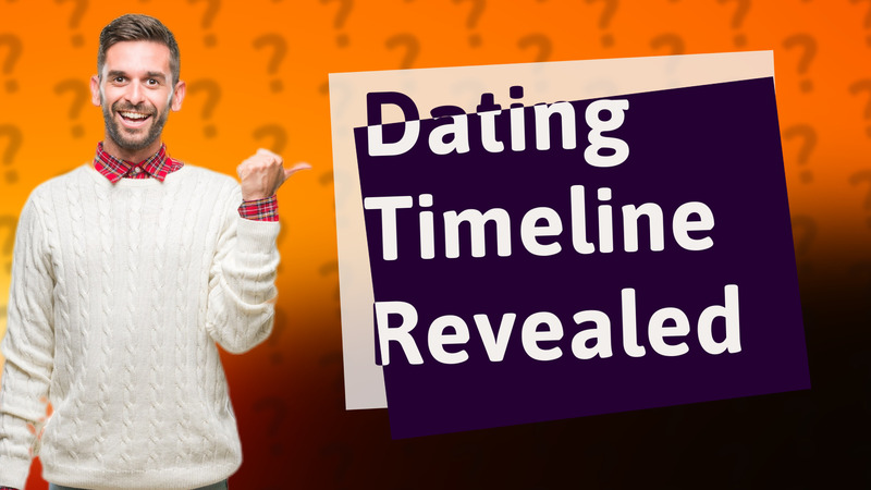 Dating Timeline Revealed