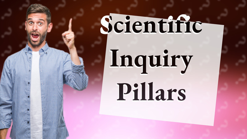 Scientific Inquiry Pillars