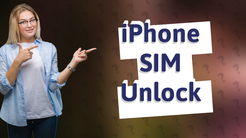 iPhone SIM Unlock