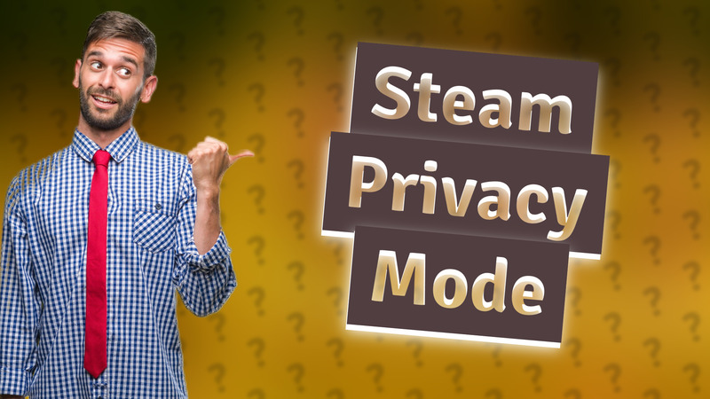 Steam Privacy Mode