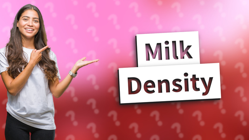 Milk Density