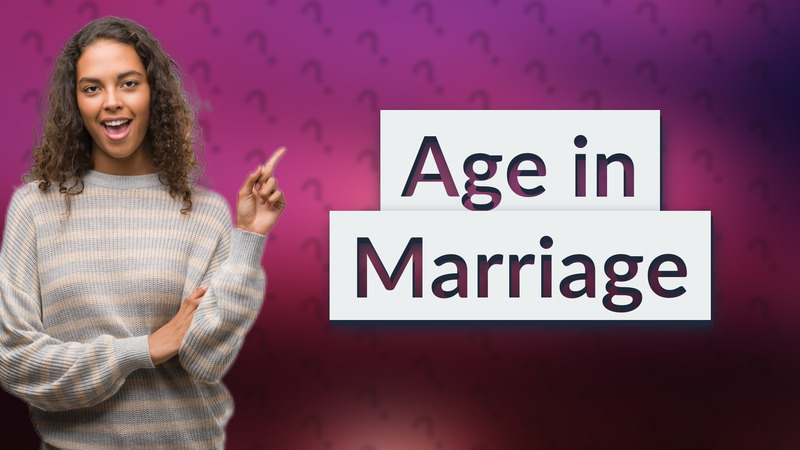 Age in Marriage
