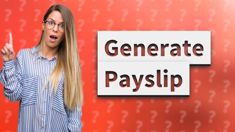 Generate Payslip