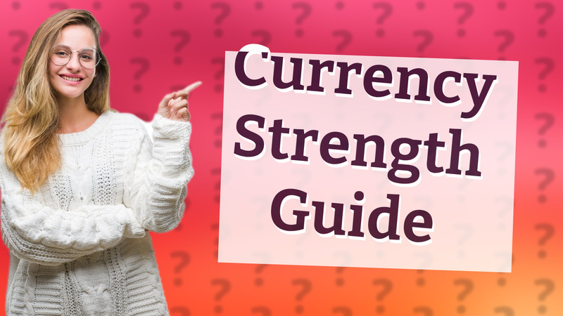Currency Strength Guide