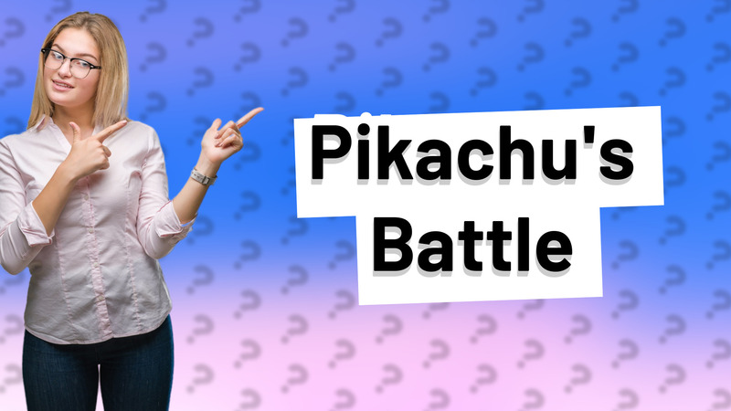 Pikachu's Battle