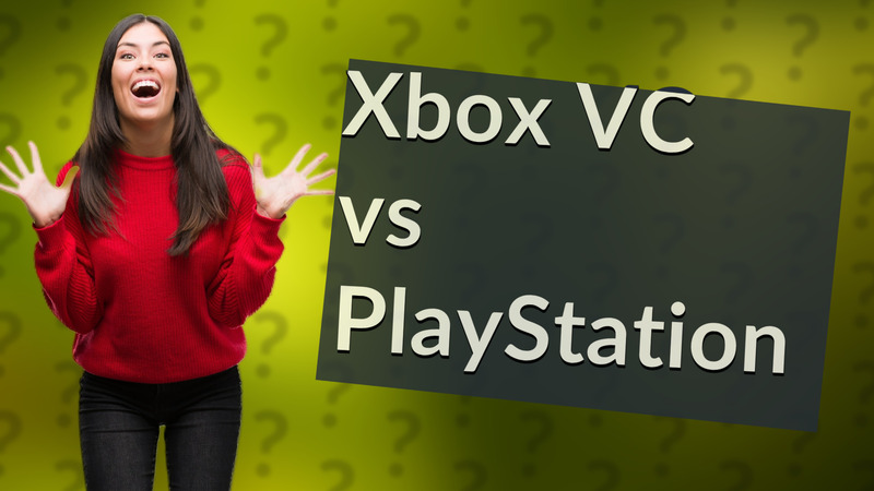 Xbox VC vs PlayStation