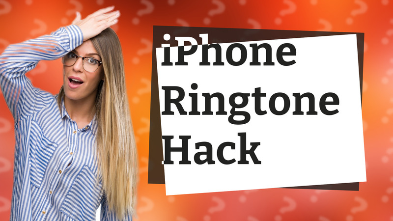 iPhone Ringtone Hack