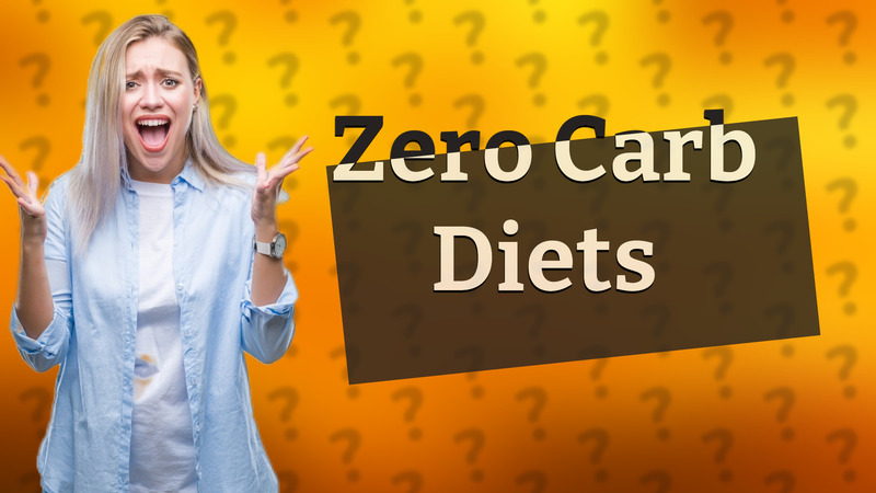 Zero Carb Diets