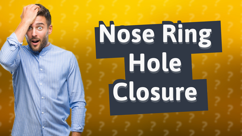 Nose Ring Hole Closure