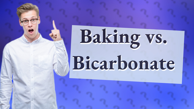 Baking vs. Bicarbonate