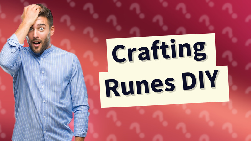 Crafting Runes DIY