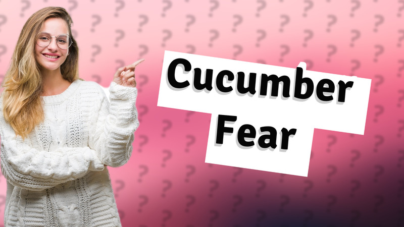 Cucumber Fear