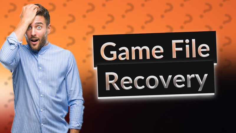 Game File Recovery