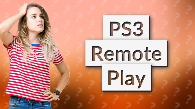 PS3 Remote Play