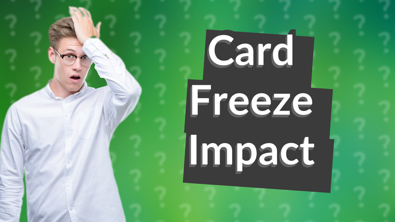 Card Freeze Impact