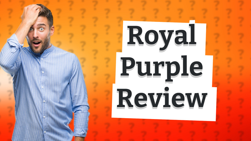 Royal Purple Review