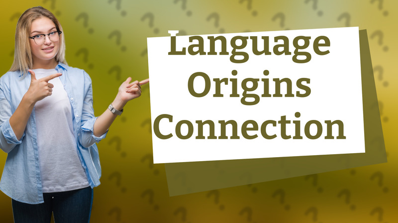 Language Origins Connection