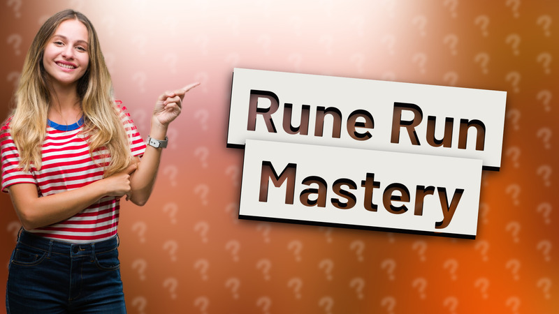 Rune Run Mastery