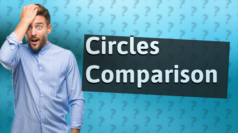 Circles Comparison