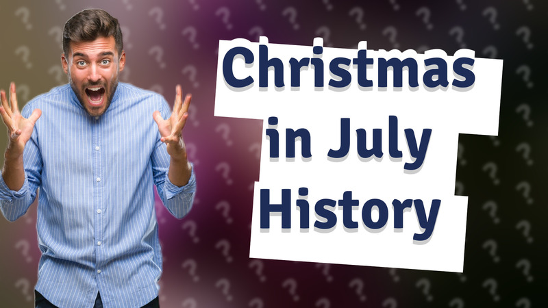 Christmas in July History