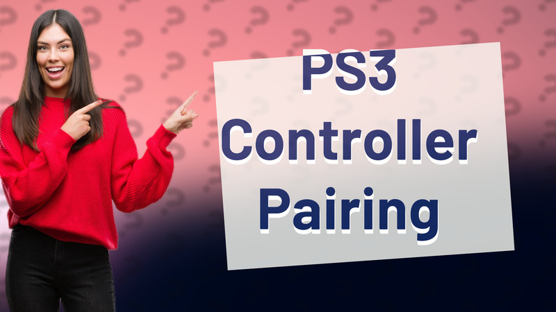 PS3 Controller Pairing