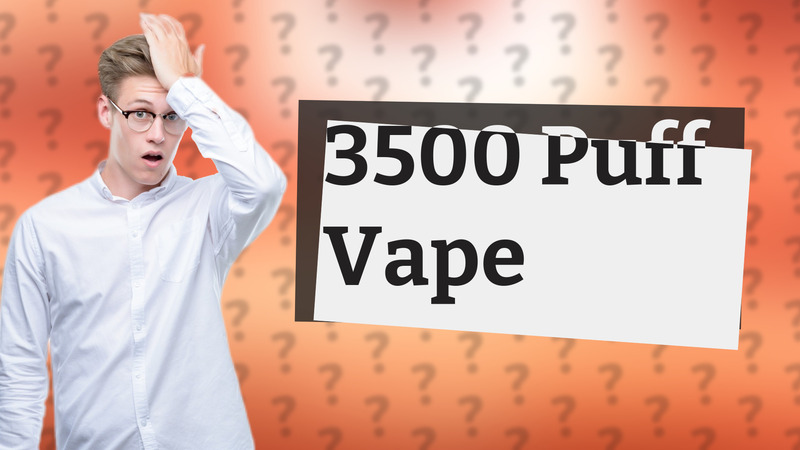 3500 Puff Vape