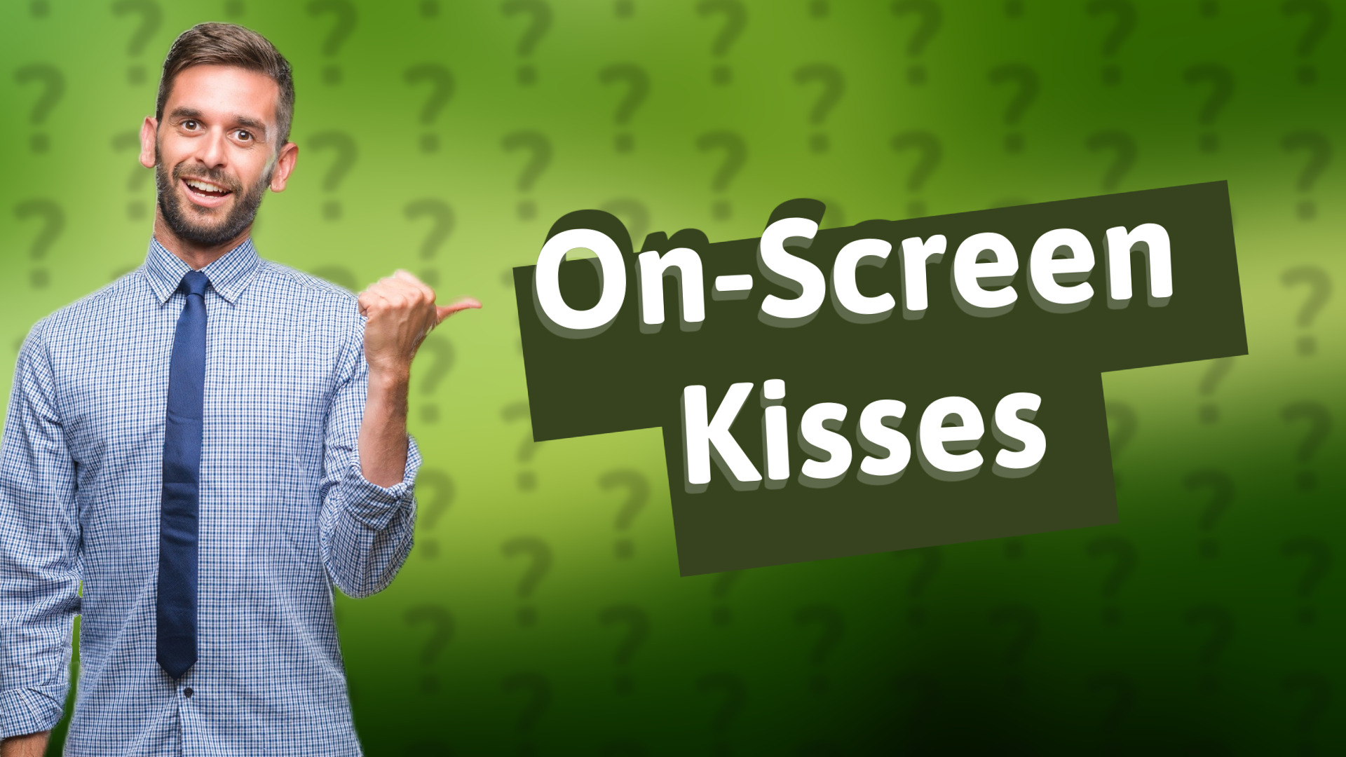 On-Screen Kisses