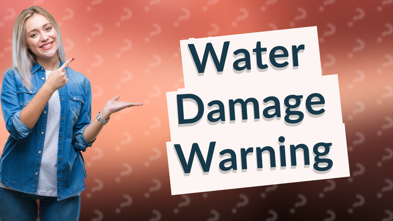 Water Damage Warning
