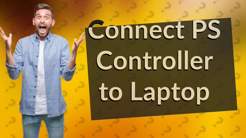 Connect PS Controller to Laptop