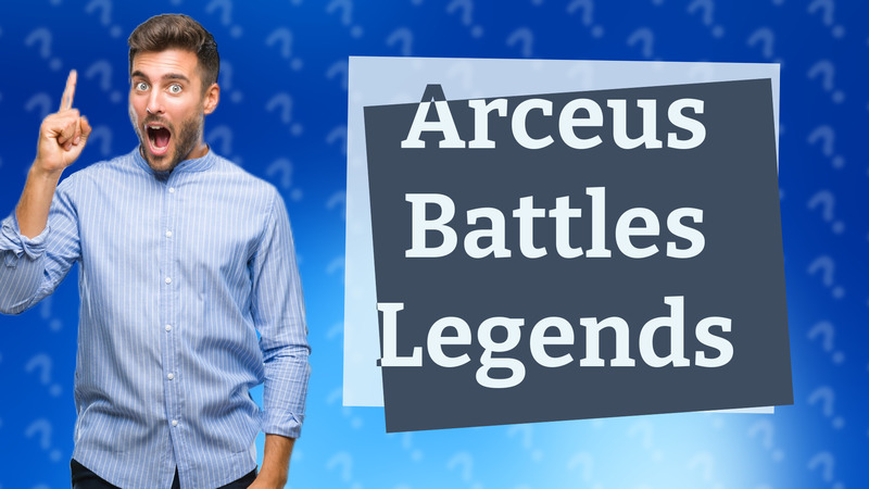 Arceus Battles Legends