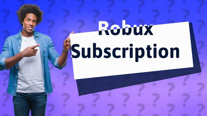 Robux Subscription