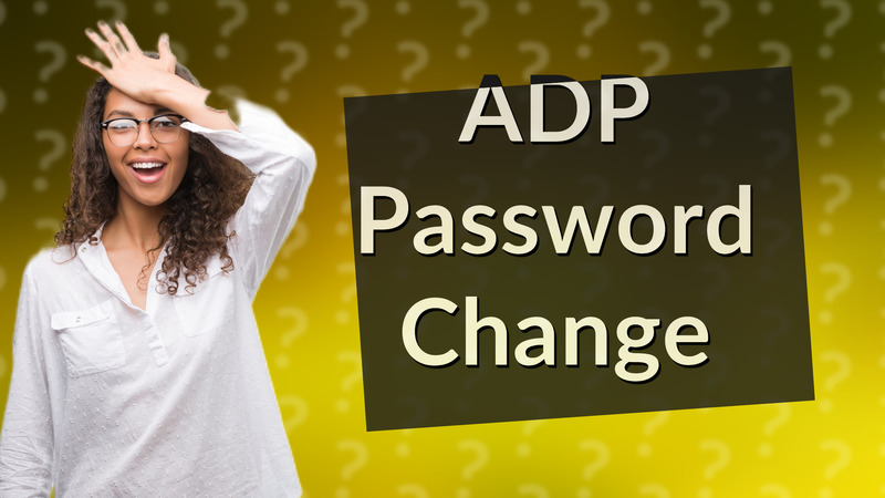 ADP Password Change