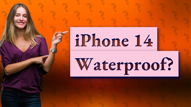 iPhone 14 Waterproof?