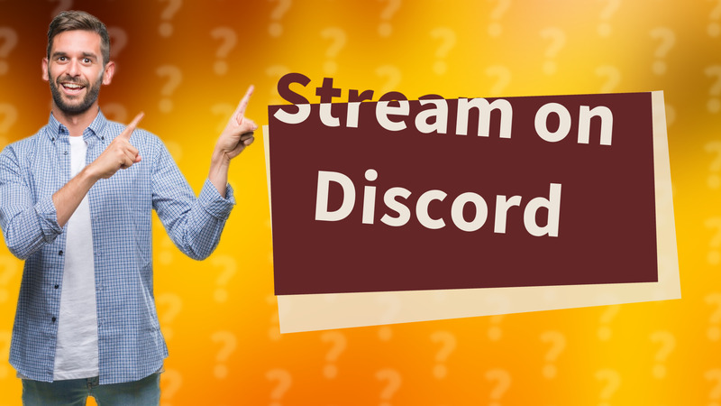 Stream on Discord