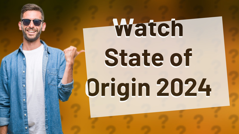 Watch State of Origin 2024
