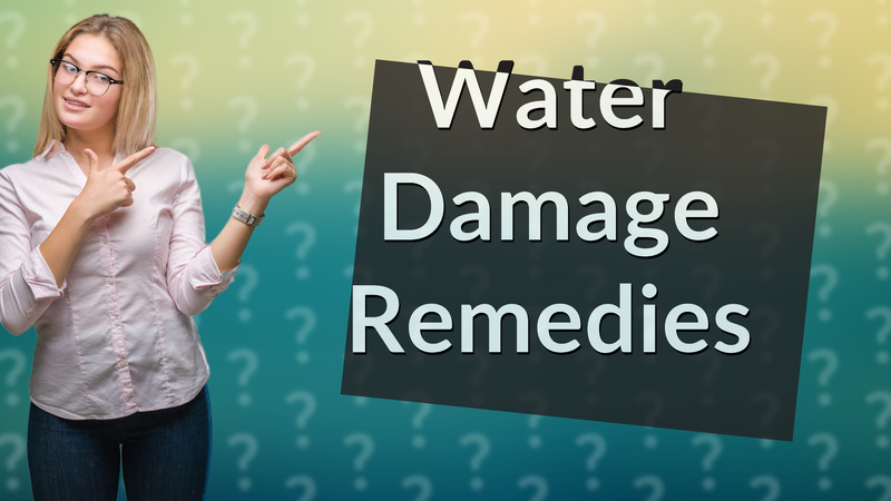 Water Damage Remedies
