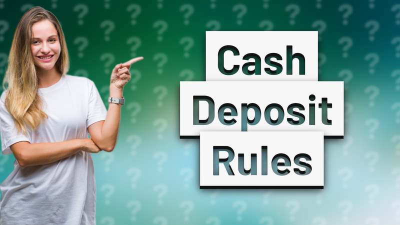 Cash Deposit Rules