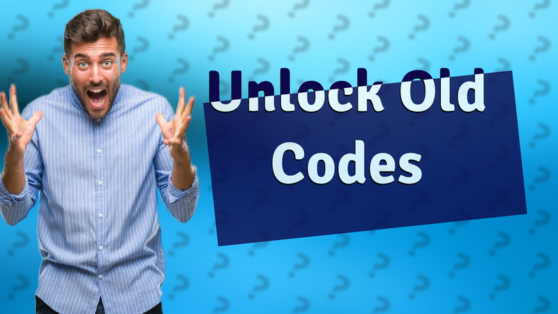 Unlock Old Codes