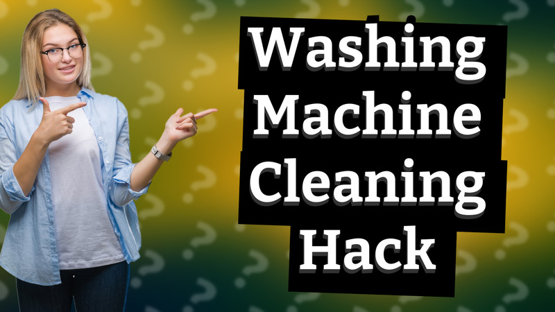 Washing Machine Cleaning Hack