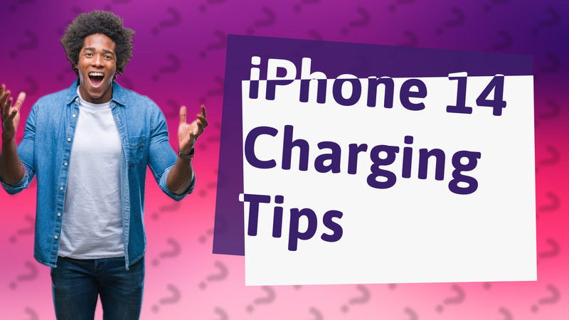 iPhone 14 Charging Tips