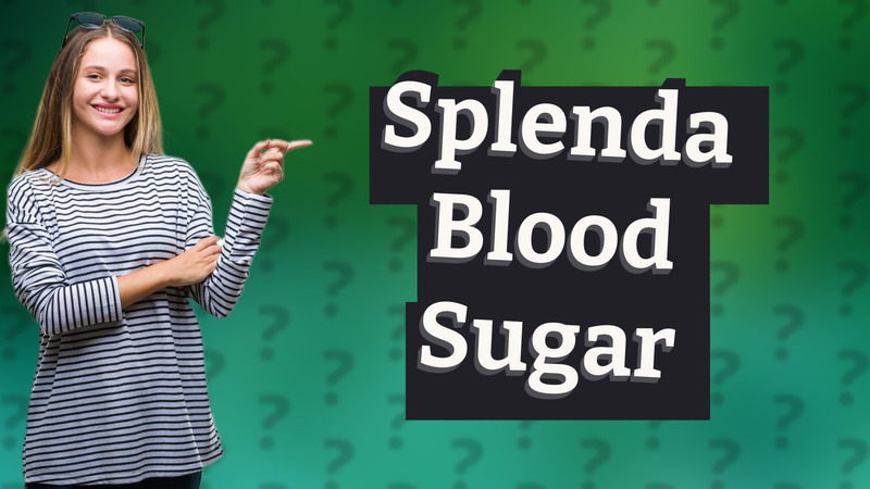 Splenda Blood Sugar
