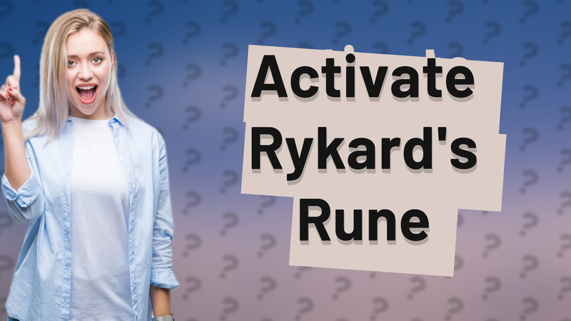 Activate Rykard's Rune