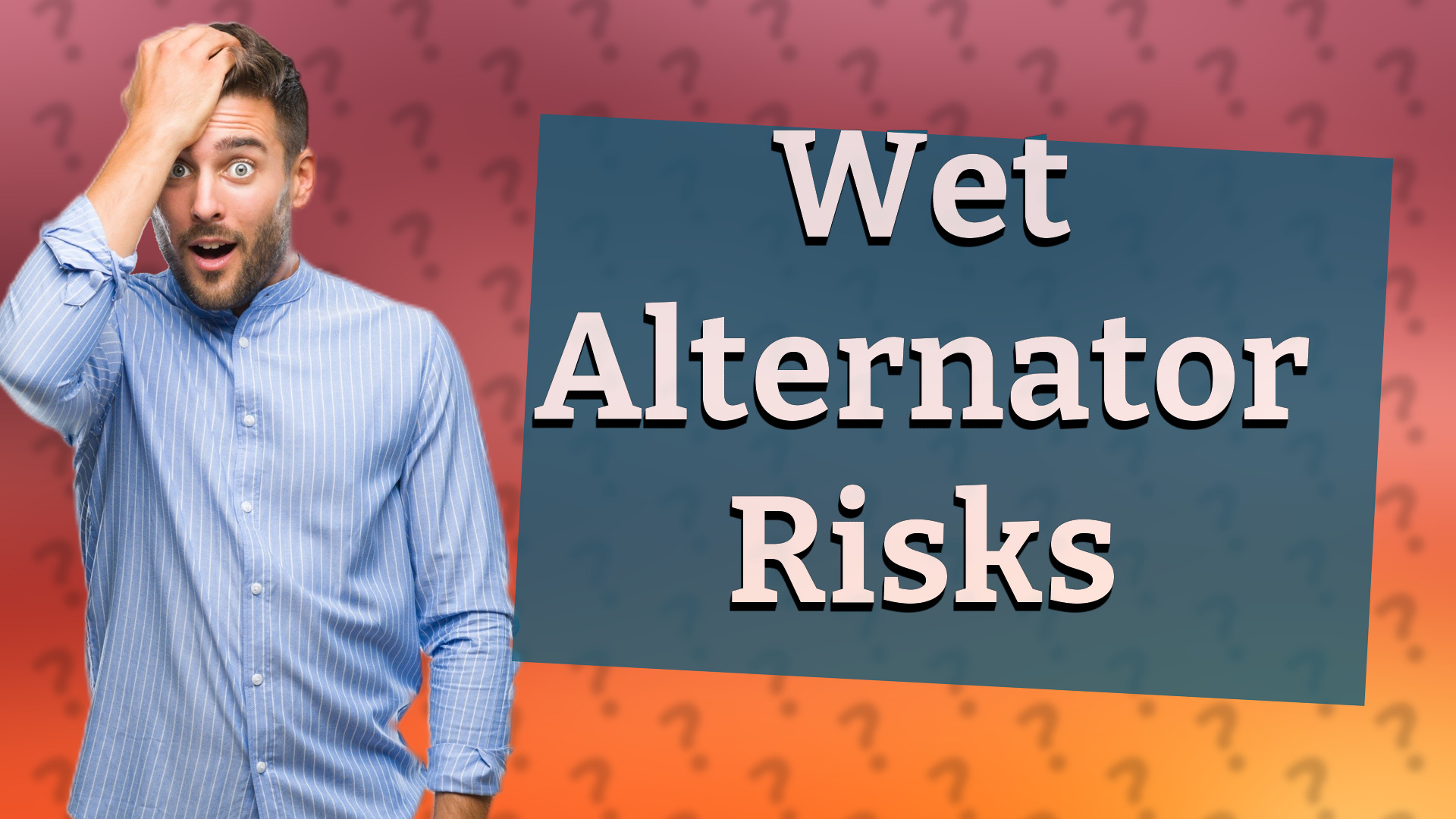 Wet Alternator Risks