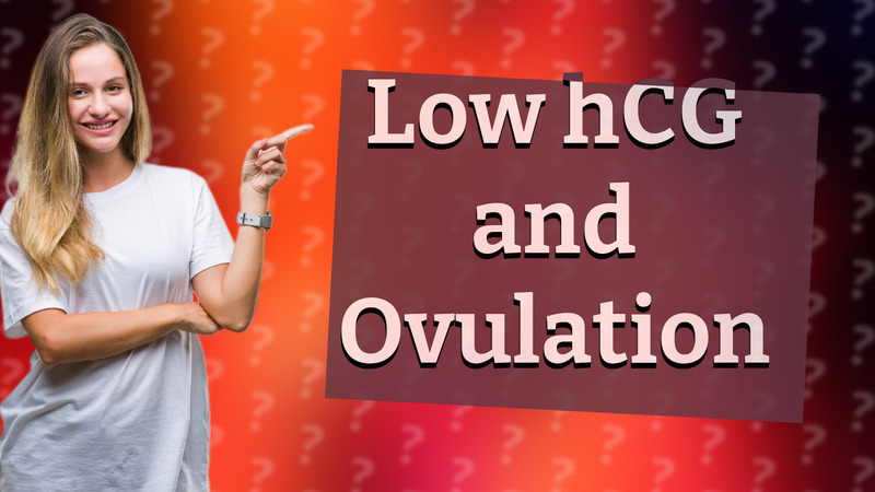 Low hCG and Ovulation