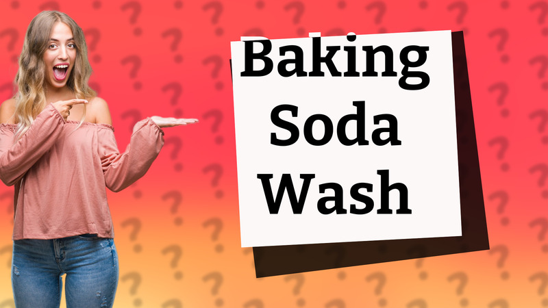 Baking Soda Wash