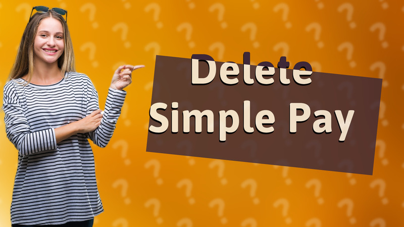 Delete Simple Pay